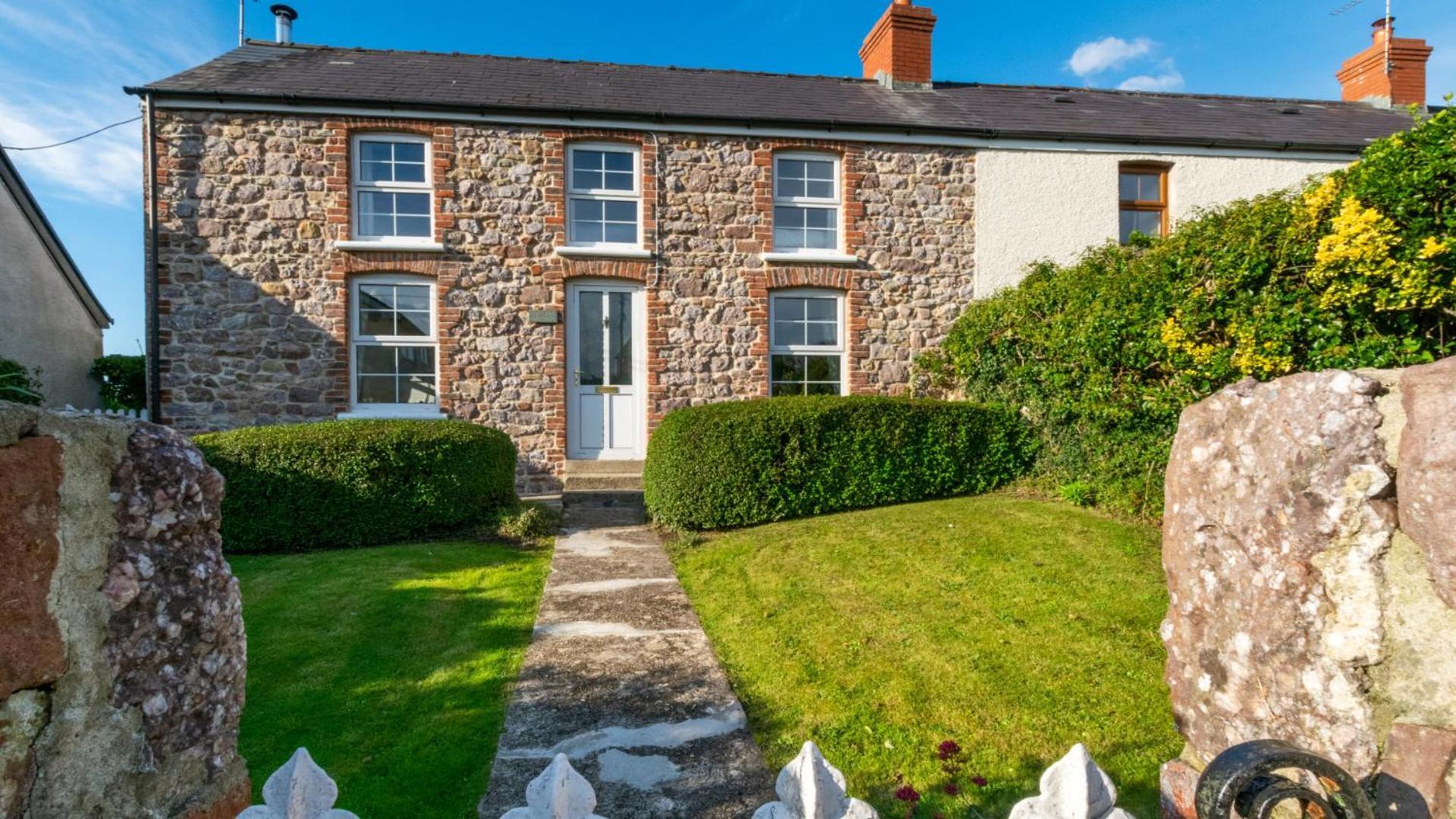 West End Cottage Llangennith Eksteriør billede